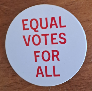 Equal votes badge